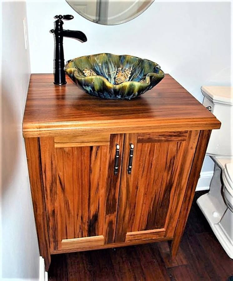 Ceramic Designs by Albert bathroom sink Handmade Bathroom Ceramic Sinks, with Plumeria Flower Motif, Scallop Rim