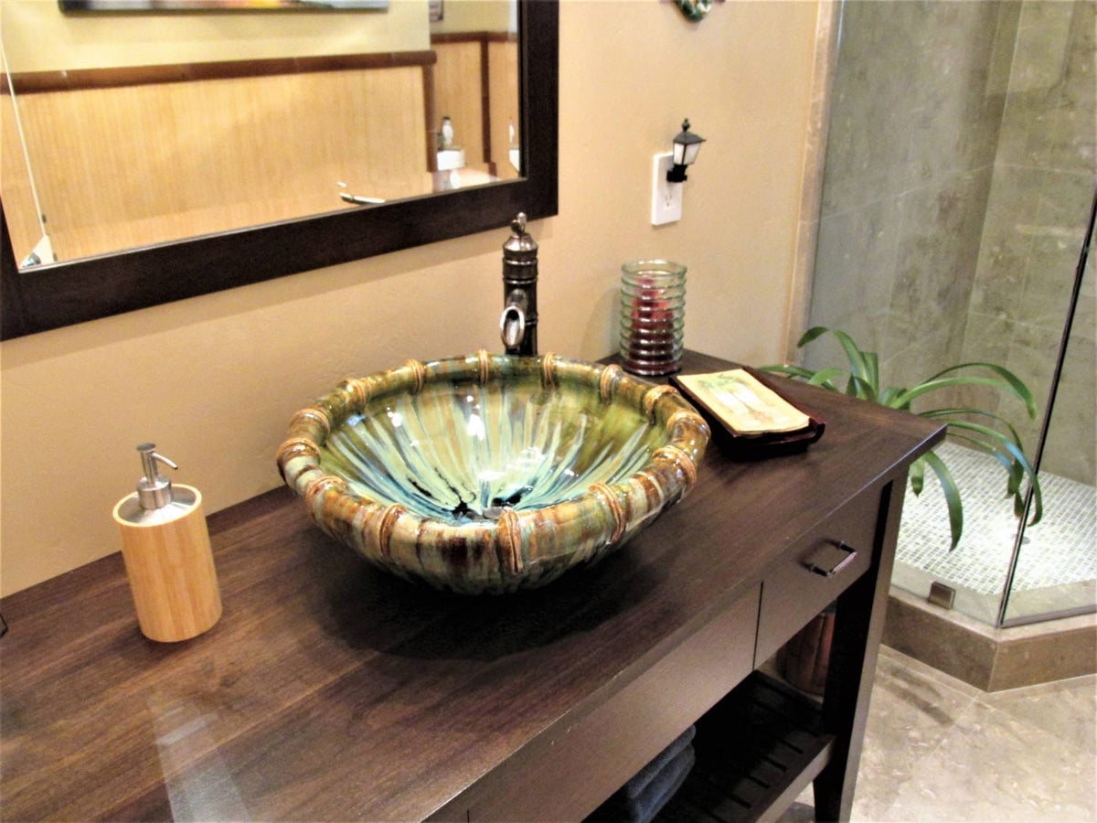 Ceramic Designs by Albert Bathroom Sink Handmade Ceramic Sinks Bathroom Vanities
